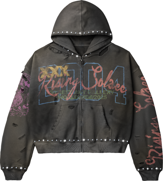 "Graphiti" hoodie (Black)