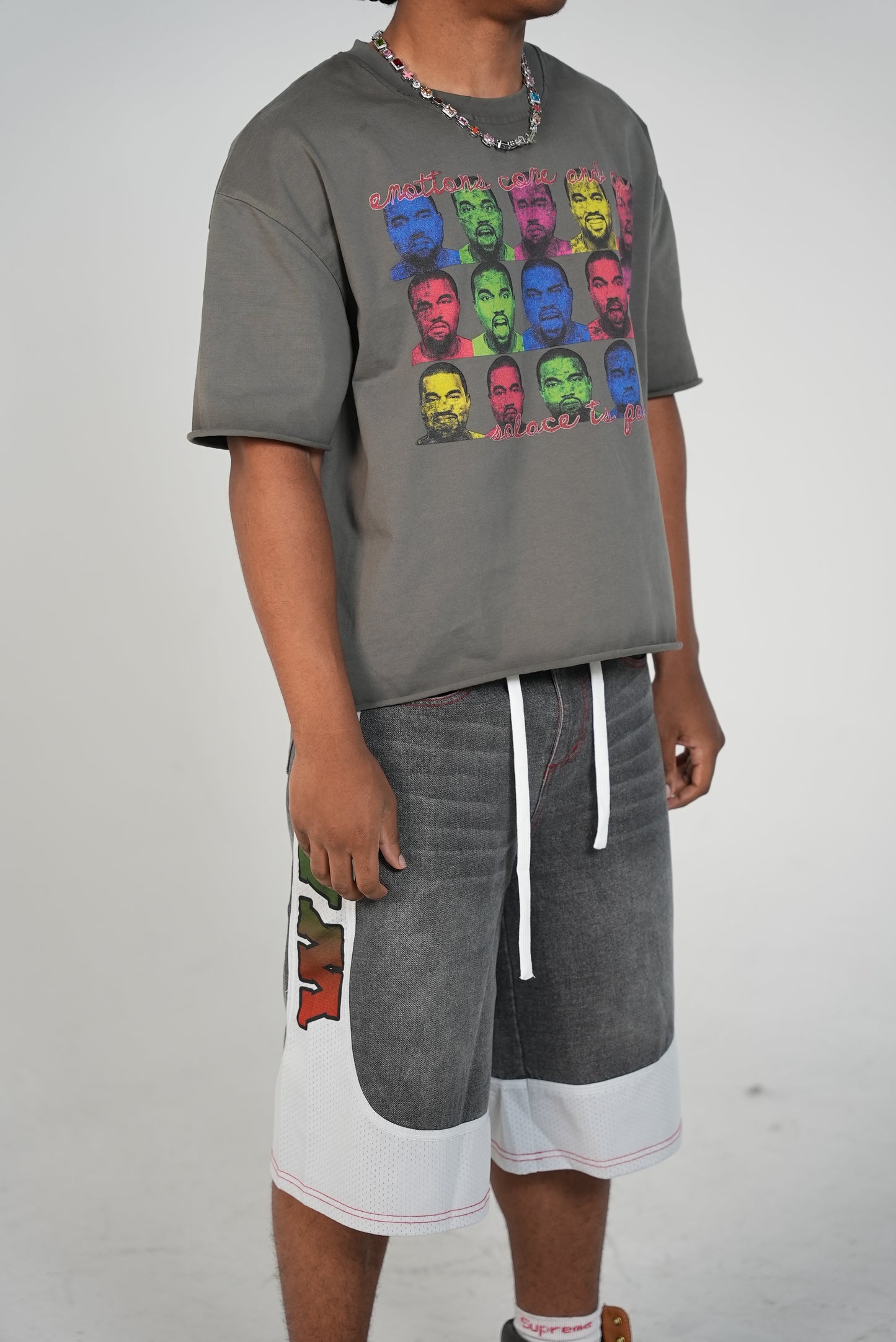"Emotions" (Kanye) tee - (Gray)
