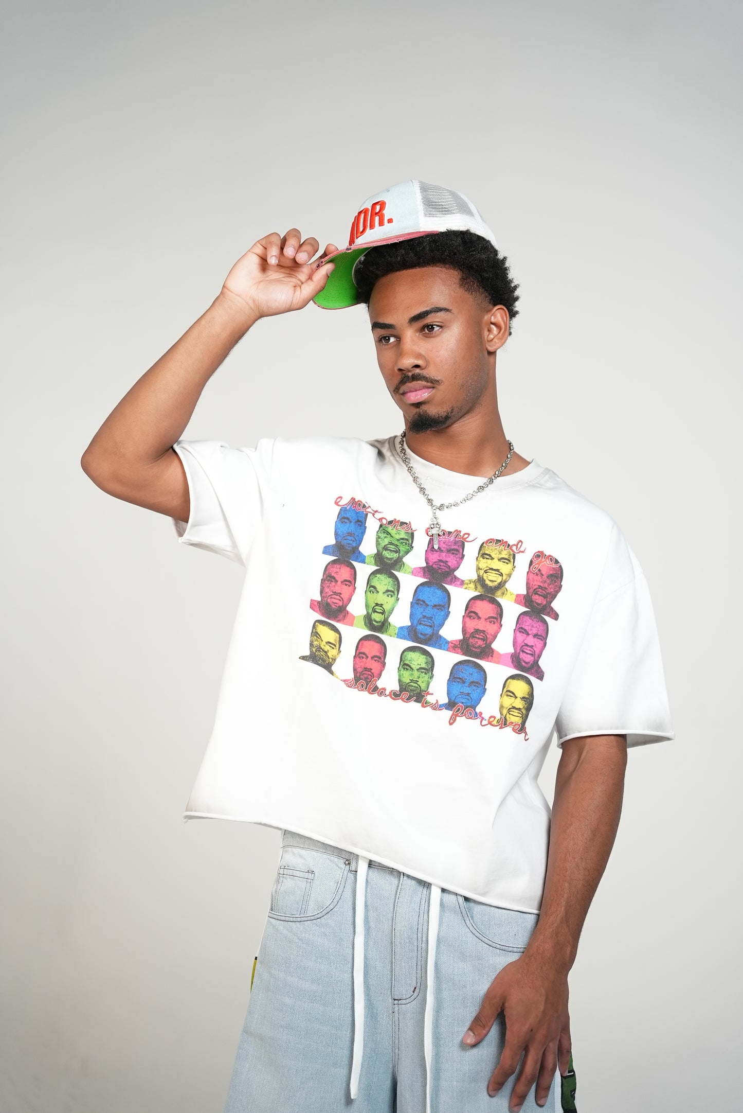 "Emotions" (Kanye) tee - (White)