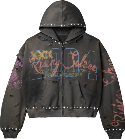 "Graphiti" hoodie (Black)