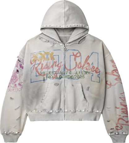 "Graphiti" hoodie (Cream)