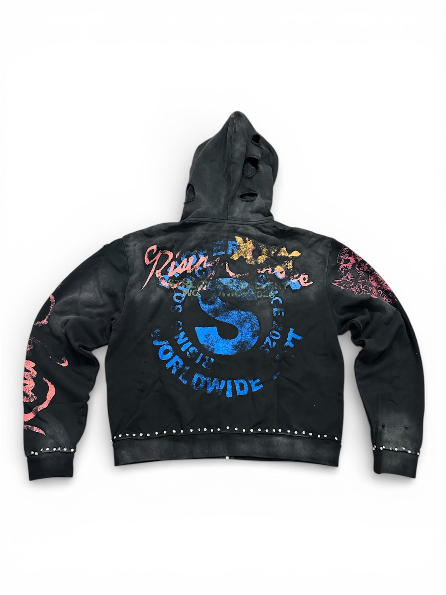 "Pressure makes Diamonds" hoodie (Black)