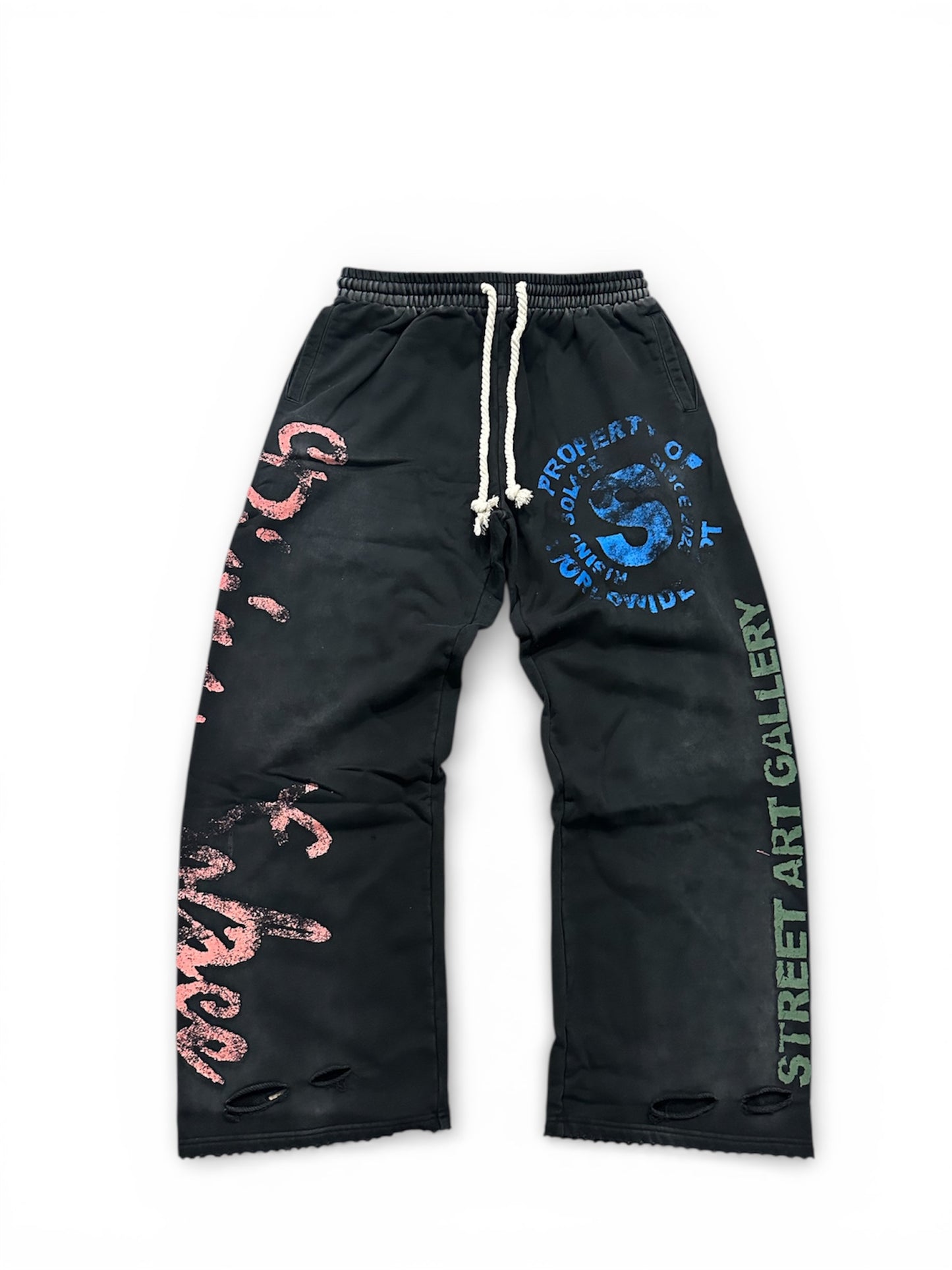 "Pressure makes Diamonds" sweatpants (Black)