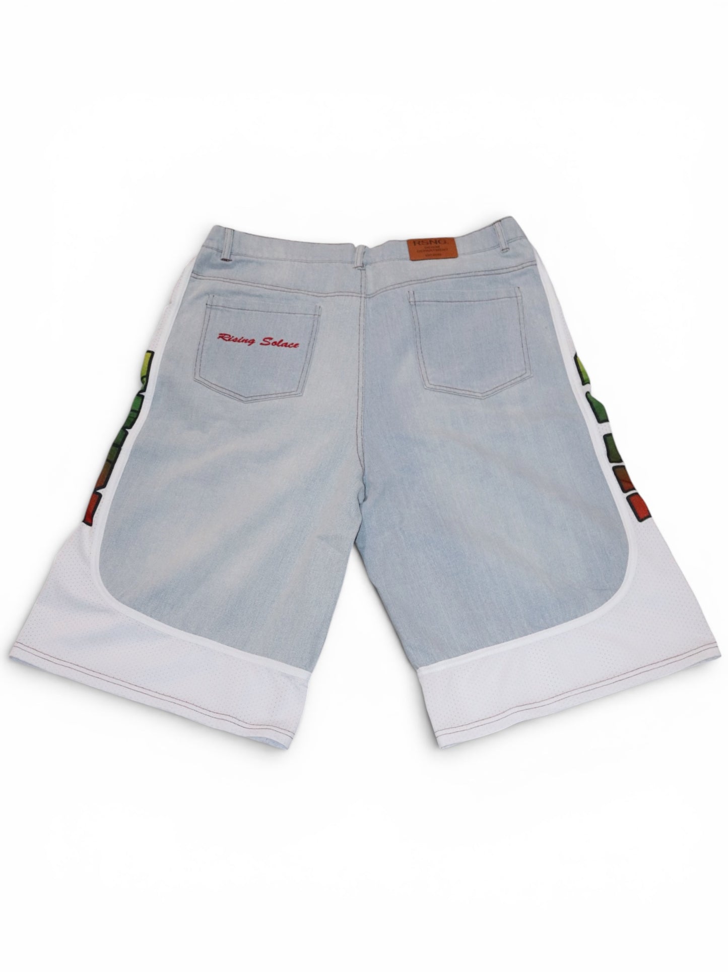 Basketball Jorts (Light Denim)