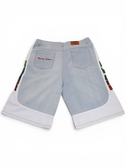 Basketball Jorts (Light Denim)